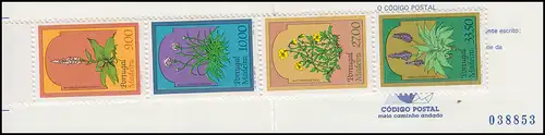 Portugal-Madeira Markenheftchen 2 Blumen 1982, ** / MNH