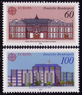 Union européenne 1990 République fédérale d'Allemagne 1461-1462, phrase ** / MNH