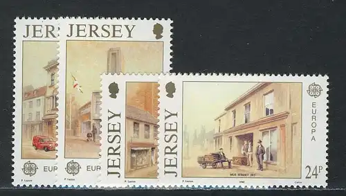 Europaunion 1990 GB-Jersey 508-511, Satz ** / MNH