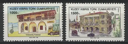 Union européenne 1990 Chypre turque 273-274, phrase ** / MNH