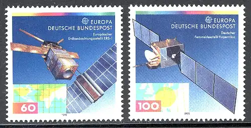 Europaunion 1991 Bundesrepublik 1526-1527, Satz ** / MNH