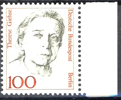 825 Femmes 100 Pf bord de page re. ** frais de port