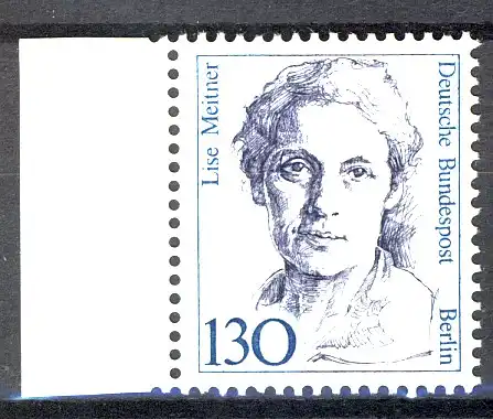 812 Frauen 130 Pf Seitenrand li. ** postfrisch