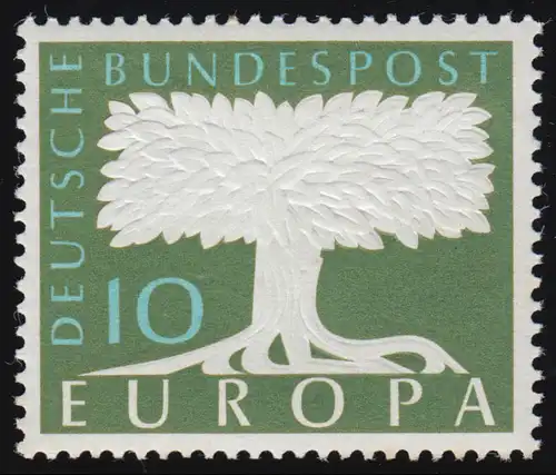 Europaunion 1957 Bundesrepublik 268w (glatte Gummierung), ** / MNH