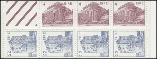 Carnets de marques de l'Irlande 6 architecture 1983, ** frais de port