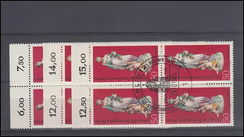 478-480 Porcelaine de Berlin 1974, blocs OR, ensemble ESSt Berlin