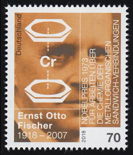 3420 Chemiker und Nobelpreisträger Ernst Otto Fischer, **