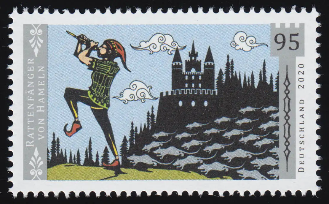 3578 Der Rattenfänger von Hameln 2020, ** postfrisch