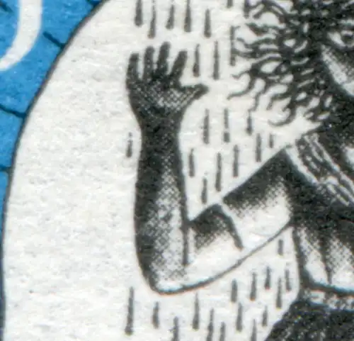 313 Wofa 50 p.p. sous forme de ER-Vbl. ou d.r. - PLF Rasterfall in Arm, Case 9, ESSt