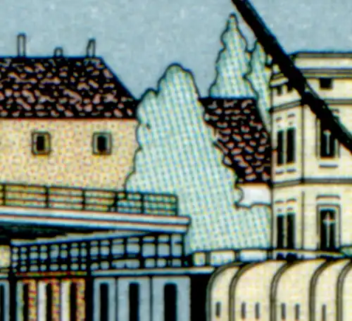 822I Chemin de fer avec PLF I point noir dans l'arbre, coin avec FN 1, ESSt Berlin