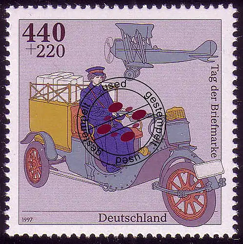 1947 Jour du timbre en bloc O.