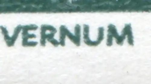 1456 Märzenbecher mit PLF: U von VERNUM oben rechts verkürzt, Feld 34, **