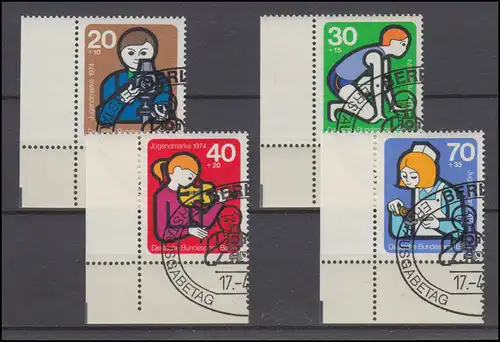 468-471 Jugendarbeit 1974: Ecken unten links, Satz ESSt Berlin