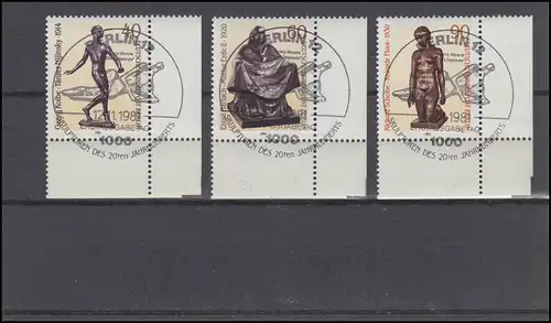 655-657 Skulpturen des 20 Jahrhunderts 1981: Ecken unten rechts, ESSt BERLIN