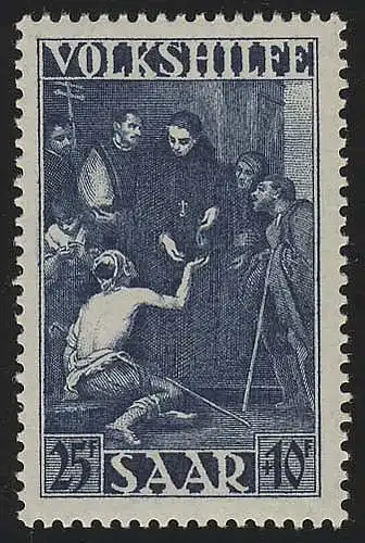 Sarre 270 Volkshilfe Peinture 25 Fr. **