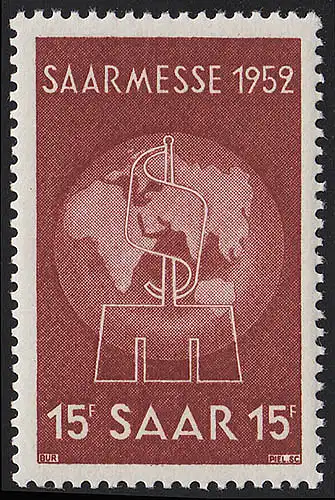 Sarre 317 Saarmesse Sarrebruck 1952, **