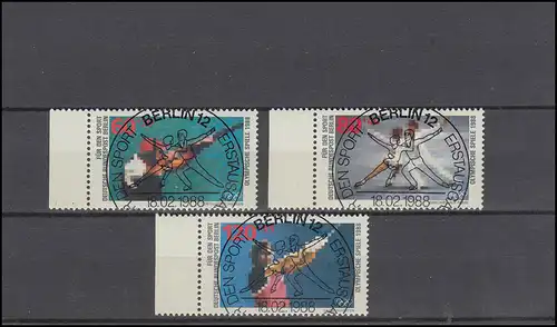 801-803 Olympia Winter Calgary 1988: ensemble avec ESSt BERLIN