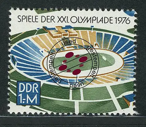 2132 Olympische Sommerspiele 1976 1 M aus Block 46 O