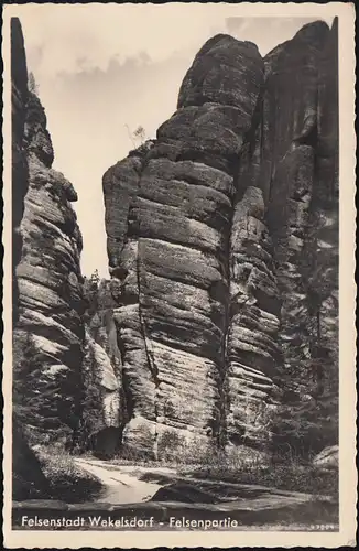 BS Feldbekleidungsamt der Luftwaffe 1/VIIII, AK Felsenstadt Wekelsdorf, 15.1.44