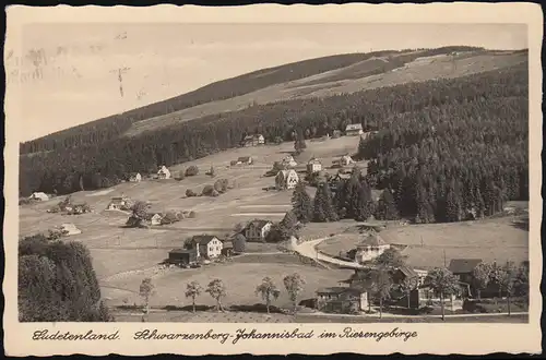 BS Feldbekleidungsamt der Luftwaffe 1/VIIII, AK Schwarzenberg-Johannisbad,1944