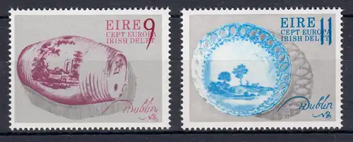 Union européenne 1976 Irlande 344-345, taux ** / NHM