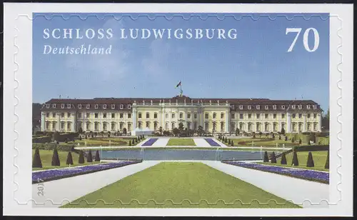 3312 Château Ludwigsburg autocollant Nouveau film, set de 10 pièces, tous **