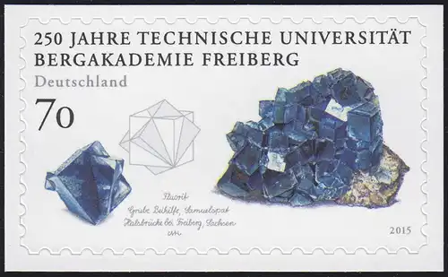 3198 Bergakademie Freiberg autocollante NEUTRALE Diapositive, set de 10 pièces **