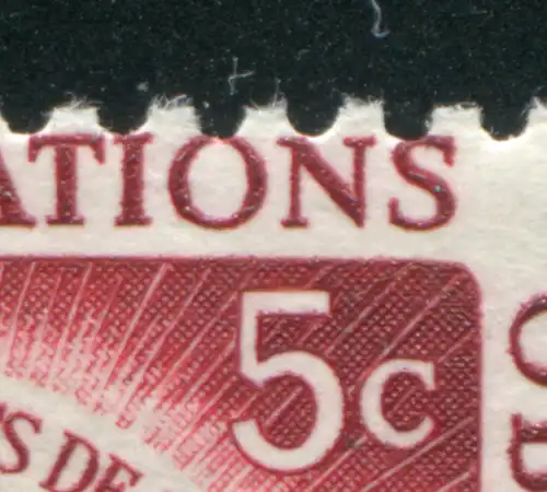 Nations unies New York 25-26 Droits de l'homme: avec des inscriptions en donjon, phrase **