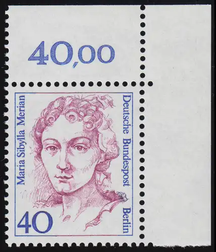 788 Femmes 40 Pf coin or ** frais de port