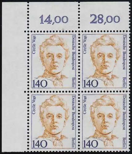 848 femmes 140 pf Eck Vbl. ol ** post-fraîchissement