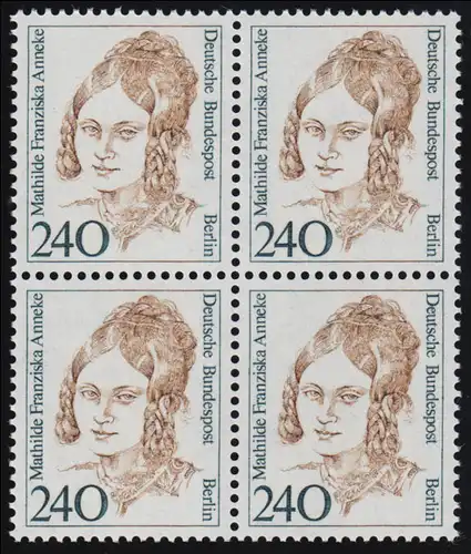 827 femmes 240 pc 4 blocs ** frais de port