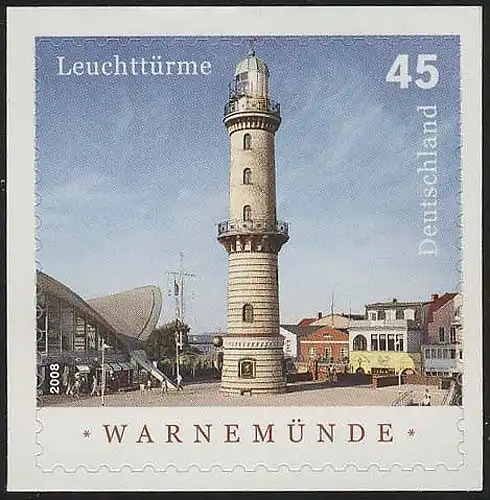 2876 phare Warnemünde autocollant Nouveau film, set à 10 pièces, tous **