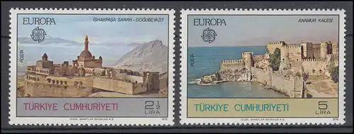 Union européenne 1978 Turquie 2443-2444, taux ** / NHM