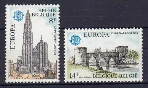 Union européenne 1978 Belgique 1943-1944, taux ** / NH