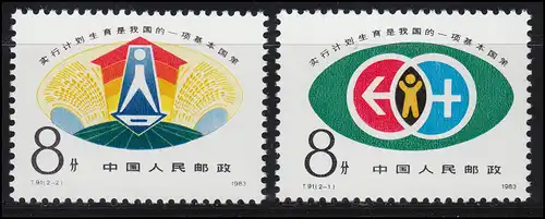 1903-1904 Chine - Planification familiale, frais de port ** / MNH