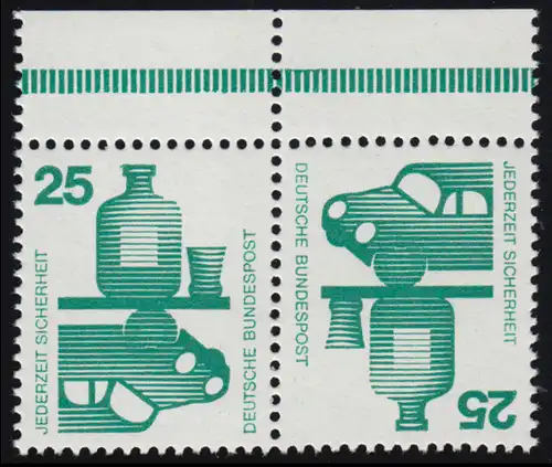 K10 avec une tache de plaque de 697V sur le col du flacon en haut à gauche, frais **