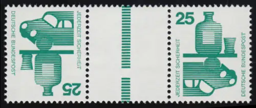 Barre à barres KZ8.3 à hauteur du S interrompue, post-frais **