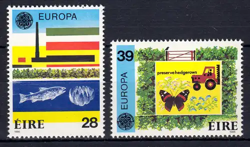 Union européenne 1986 Irlande 589-590, taux ** / NHM