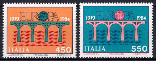 Union européenne 1984 Italie 1886-1887, phrase ** / MNH