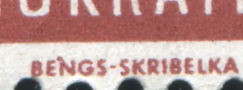 546 Carl Zeiss 20 Pf avec PLF point en haut à gauche du N de BENGS, case 4, **