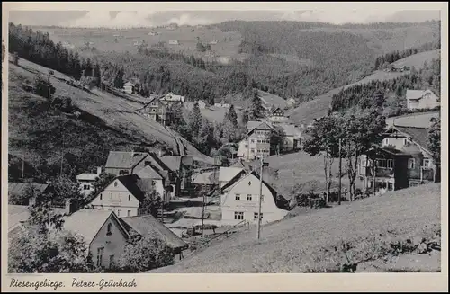 BS Bureau des vêtements de terrain de l'armée de L'air de Wroclaw, AK Petzer-Grünbach, BRESLAU 8.1.44