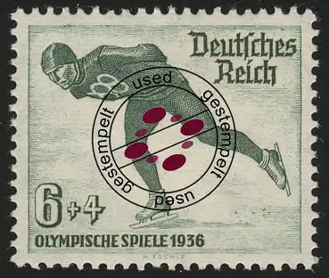 600X Jeux olympiques d'hiver 6+4 Pf O