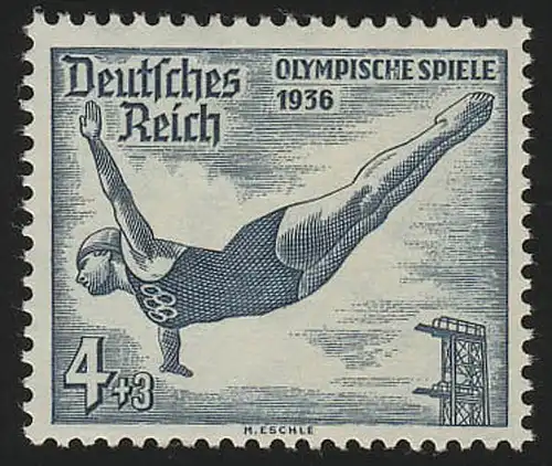 610 Jeux olympiques d'été 4+3 Pf Springer