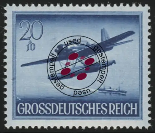 882y Journée des Héros de la Messe Éclaireur de Mer 20 Pf O