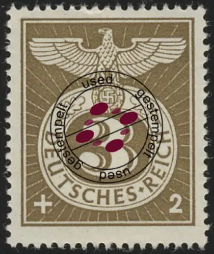 830 Sonderstempel 1943 , gestempelt O