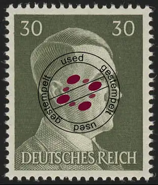 794 Hitler 30 Pf, gestempelt O