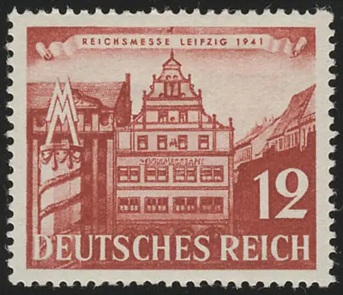 766 Leipziger Frühjahrsmesse 12 Pf, postfrisch **