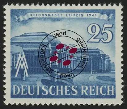 767 Leipziger Frühjahrsmesse 25 Pf O