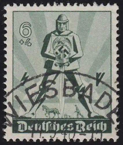 745 Tag der Arbeit 1940 - Marke O gestempelt