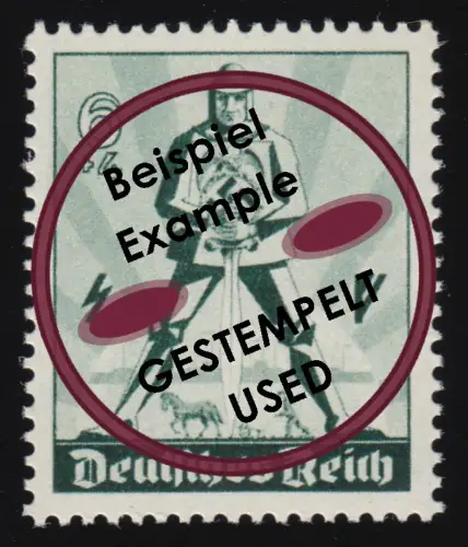 745 Tag der Arbeit 1940 - Marke O gestempelt